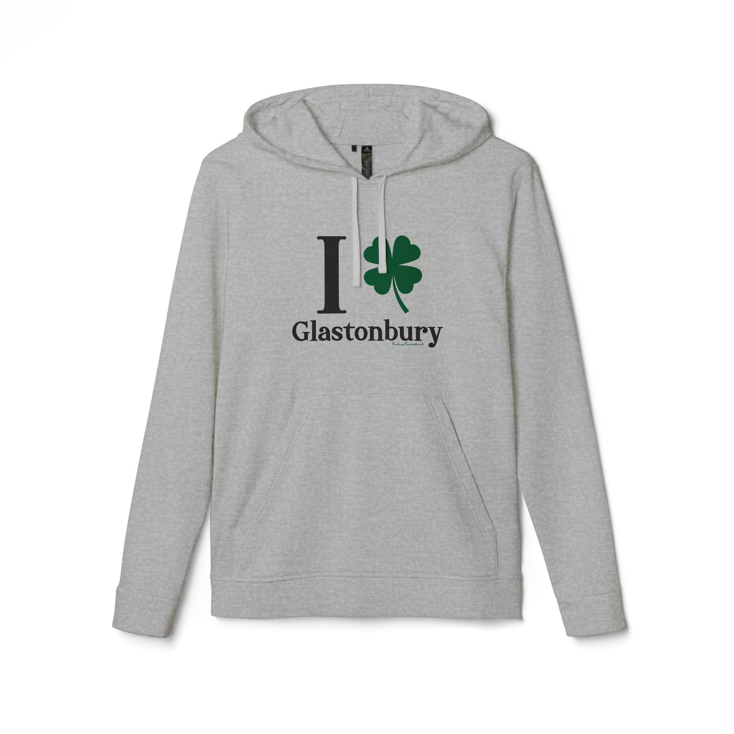 I Clover Glastonbury adidas Unisex Fleece Hoodie