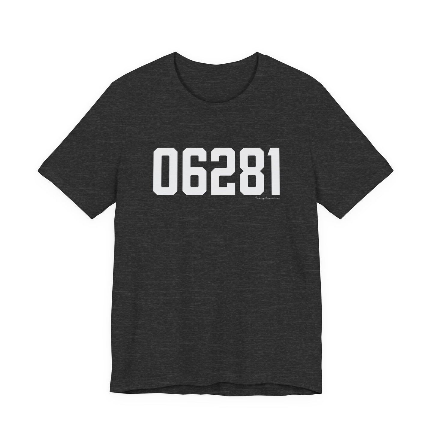 06281 Woodstock CT Zip Code Unisex Jersey Short Sleeve T-Shirt