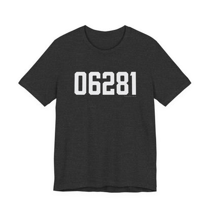 06281 Woodstock CT Zip Code Unisex Jersey Short Sleeve T-Shirt