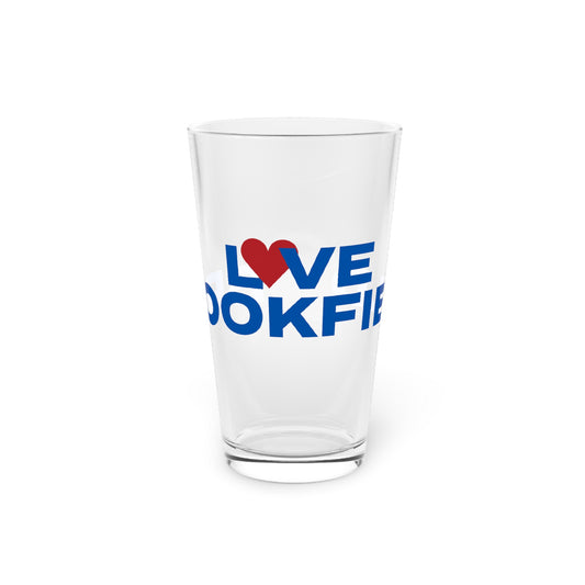Love Brookfield Pint Glass, 16oz