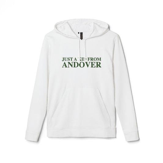 Just a kid from Andover adidas Unisex Fleece Hoodie