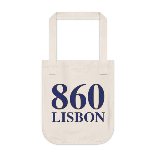 860 Lisbon Organic Canvas Tote Bag