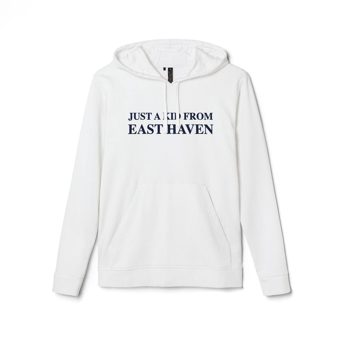 Just a kid from East Haven adidas Unisex Fleece Hoodie