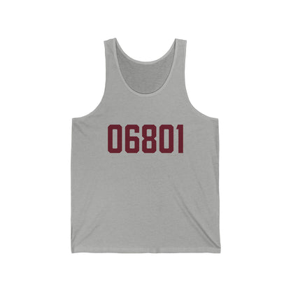 06801 Bethel Connecticut Zip Code  Unisex Jersey Tank Top