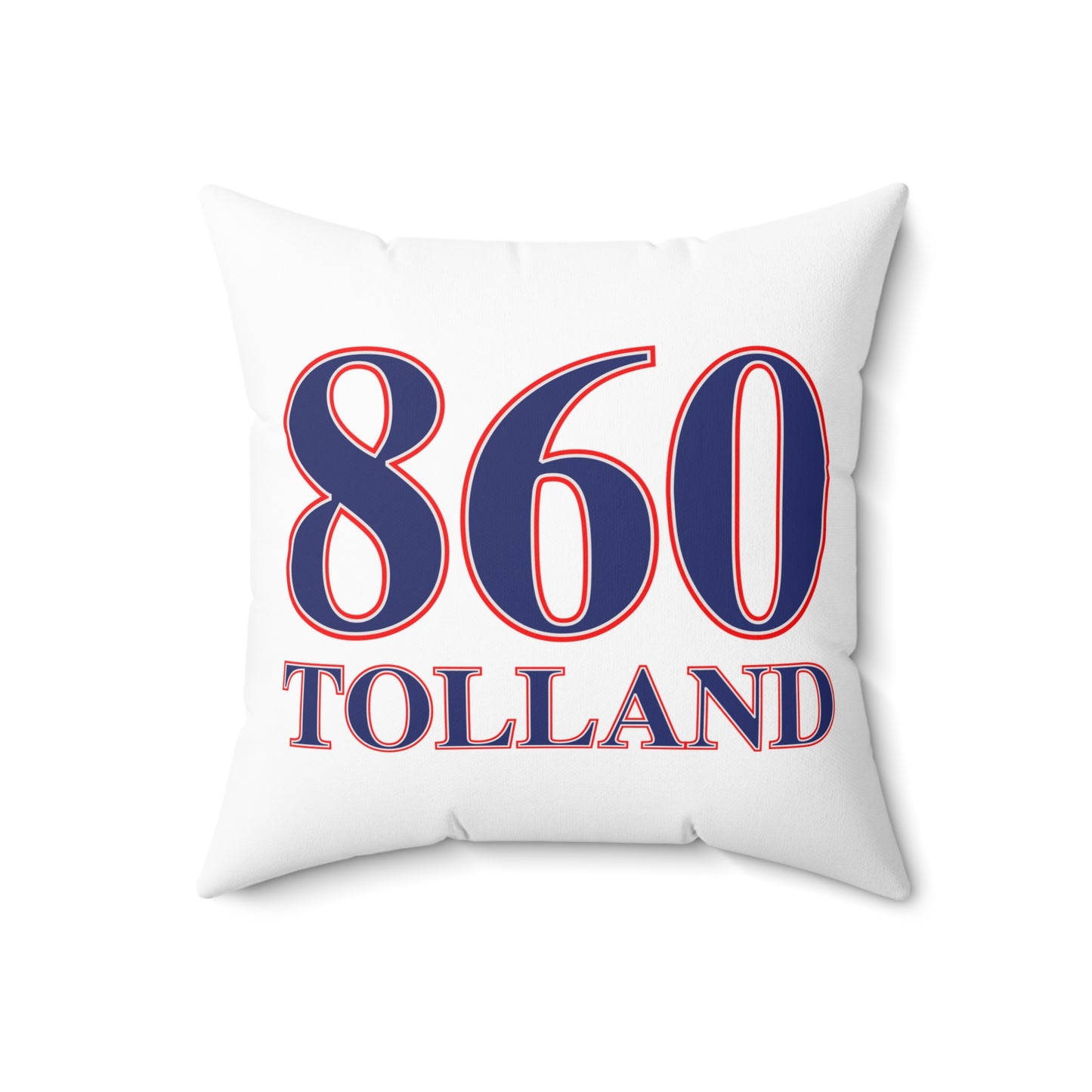 860 Union Red, White & Blue Spun Polyester Square Pillow
