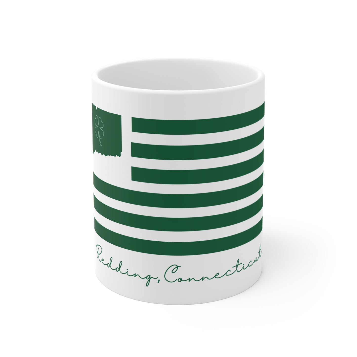 Redding Connecticut St Patrick’s Day Flag Mug 11oz