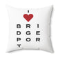 Bridgeport Vision Spun Polyester Square Pillow
