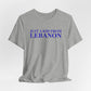 Just a kid from Lebanon Unisex Jersey Short Sleeve T-Shirt