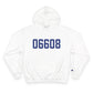 06608 Bridgeport Connecticut Zip Code Champion Hoodie Sweatshirt