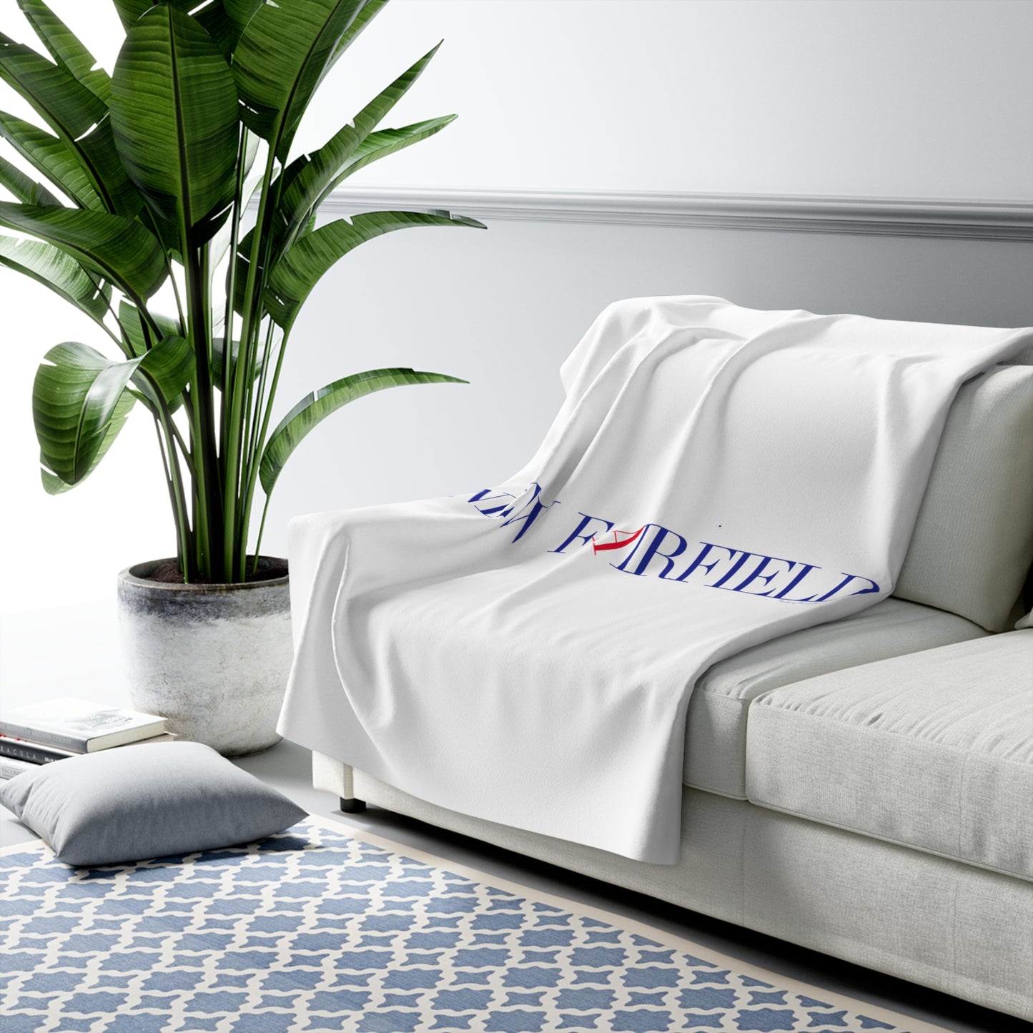 41 Tilt New Fairfield Sherpa Fleece Blanket