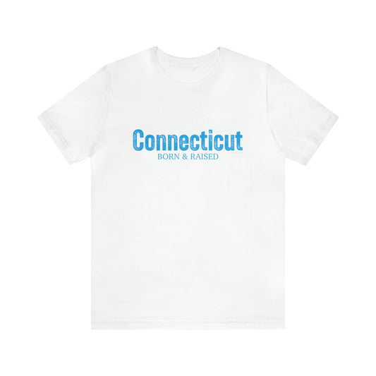 Connecticut Born & Raised Unisex Jersey Short Sleeve Tee