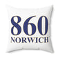 860 Norwich Spun Polyester Square Pillow