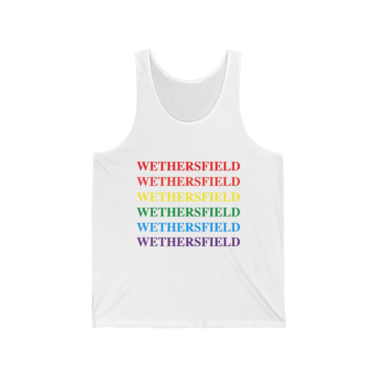 Wethersfield Pride Unisex Jersey Tank