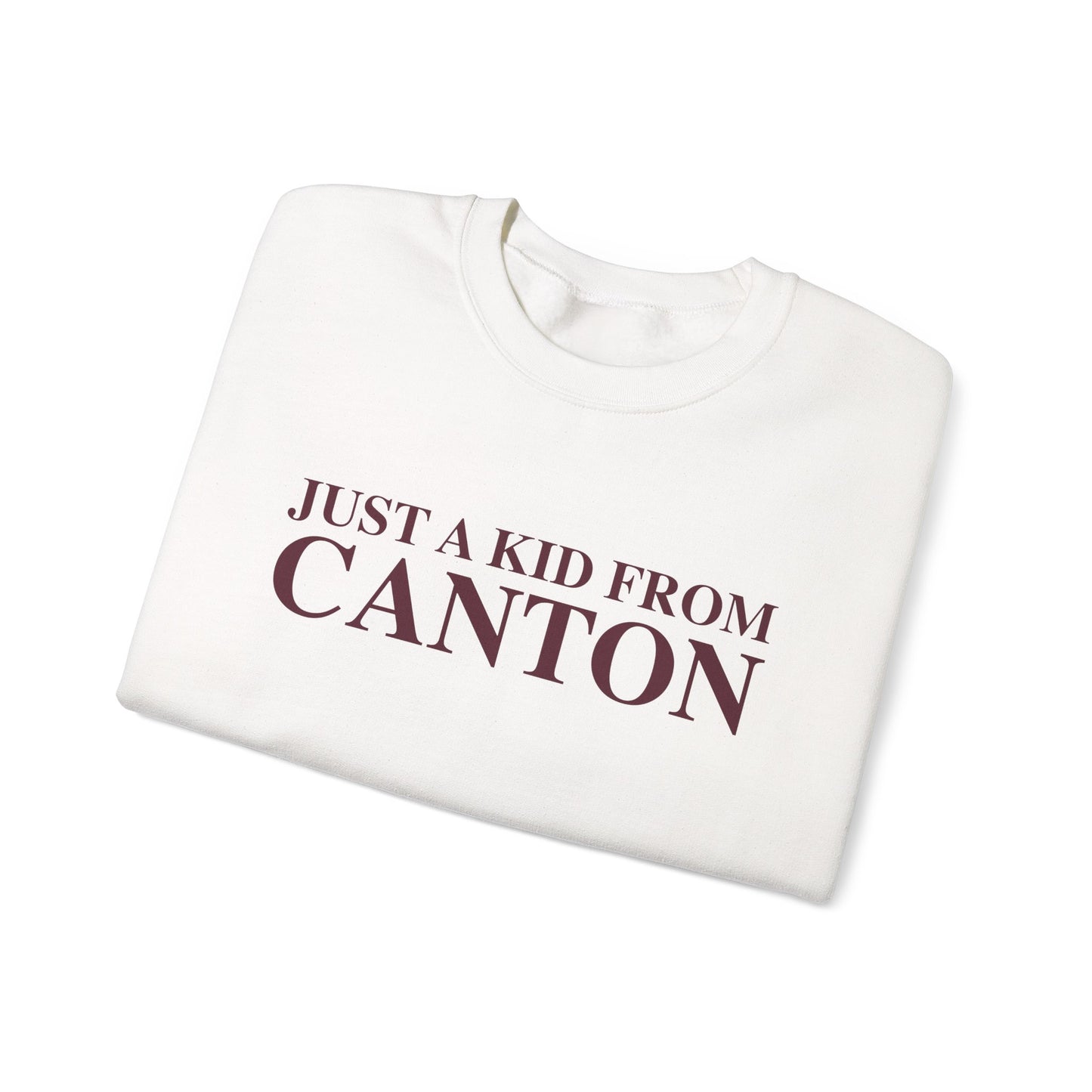 Just a kid from Canton Unisex Heavy Blend™ Crewneck Sweatshirt