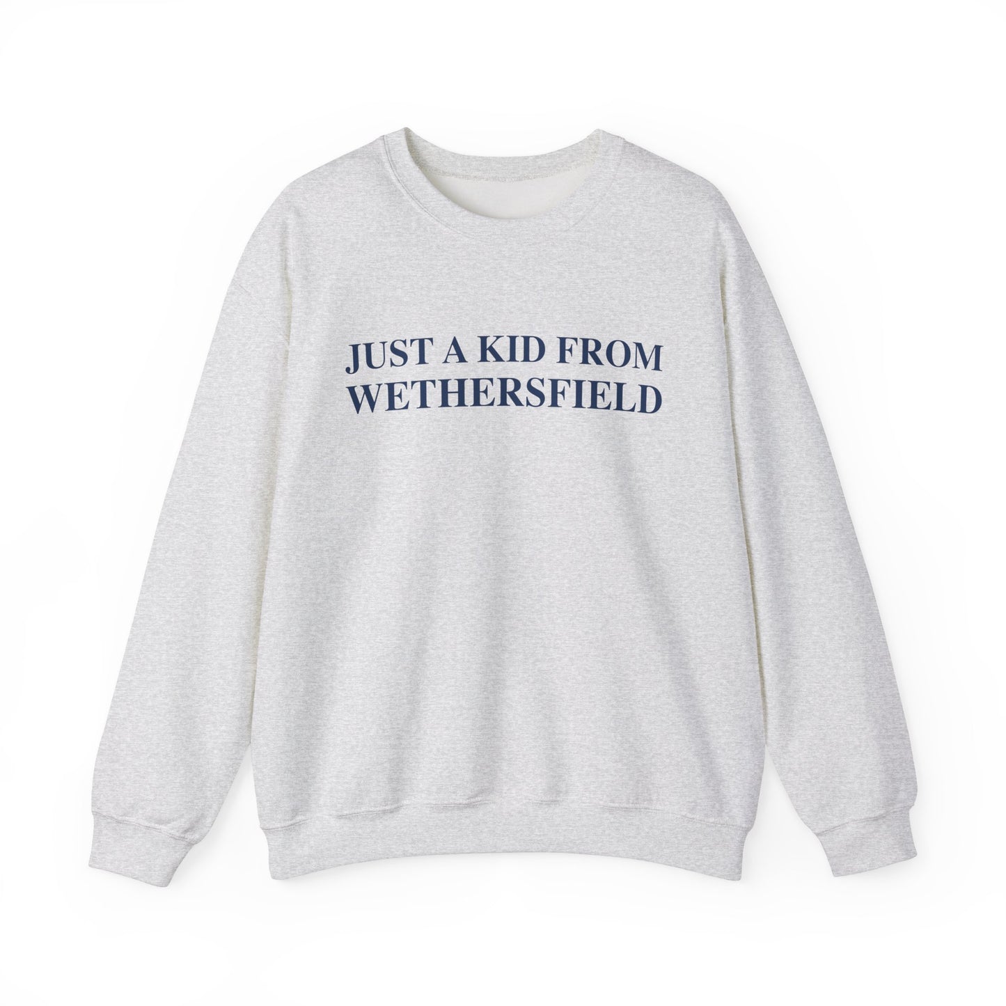 Just a kid from Wethersfield Unisex Heavy Blend™ Crewneck Sweatshirt