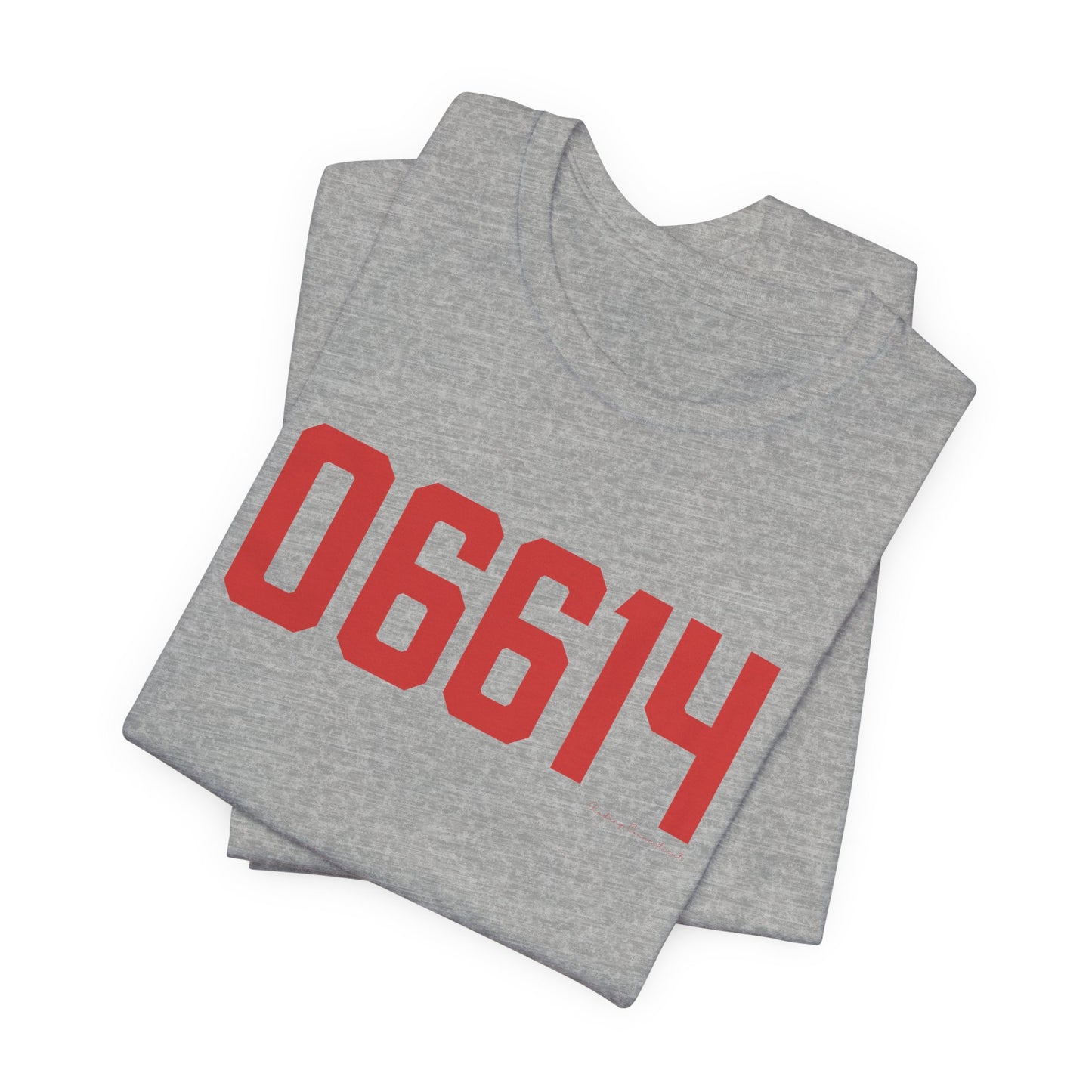 06614 - Stratford Connecticut Zip Code Unisex Jersey Short Sleeve T-Shirt