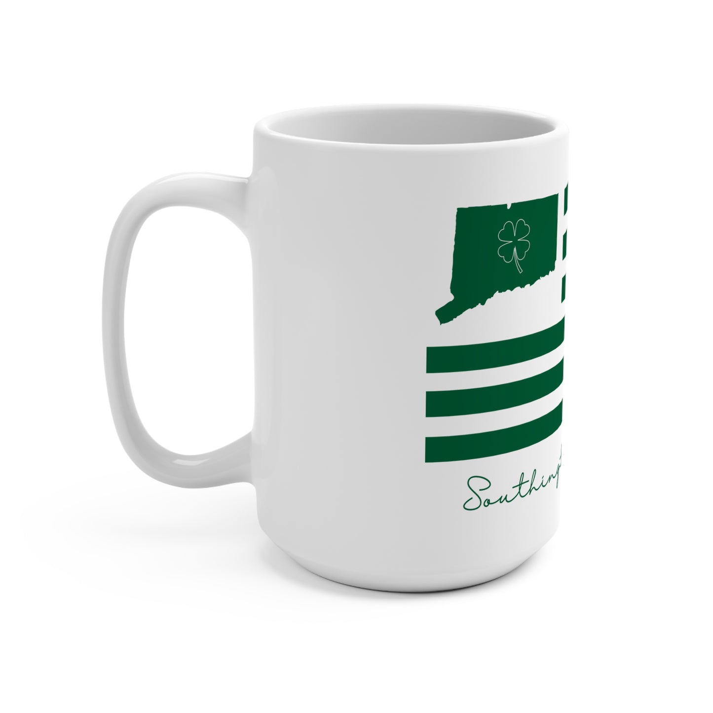 Southington Connecticut St. Patrick’s Day Flag Mug 15oz