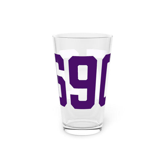 06907 Stamford Connecticut Zip Code Pint Glass, 16oz