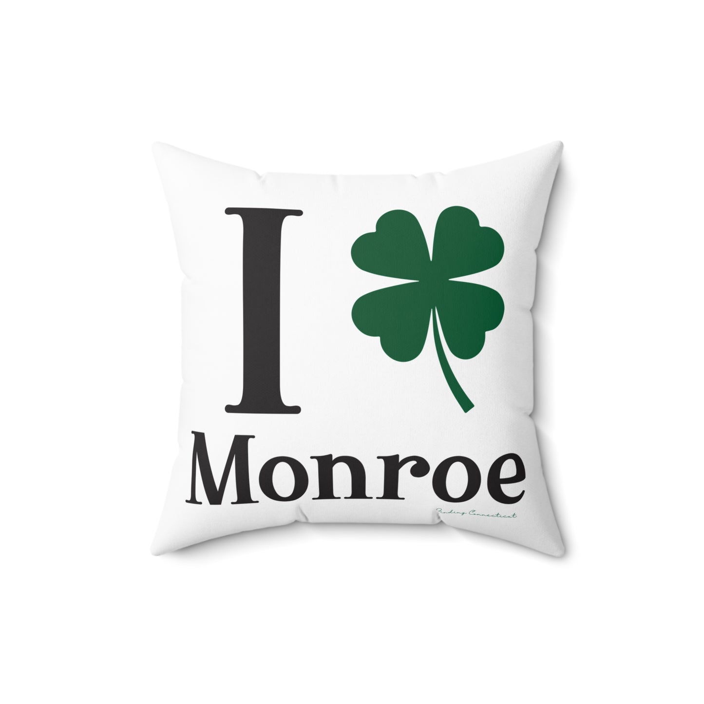 I Clover Monroe  Spun Polyester Square Pillow