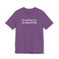 I'd rather be in Mansfield. Unisex Jersey Short Sleeve T-Shirt