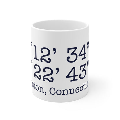 Weston Coordinates Mug 11oz