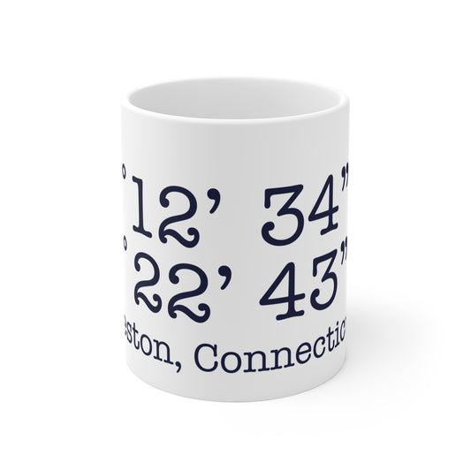 Weston Coordinates Mug 11oz