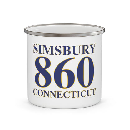 Simsbury 860 Connecticut Enamel Camping Mug