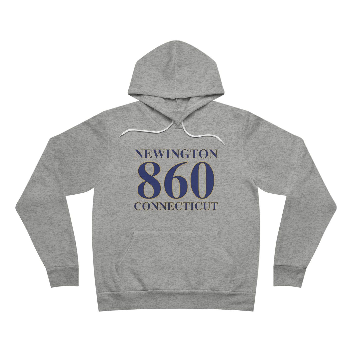 Newington 860 Connecticut Unisex Sponge Fleece Pullover Hoodie