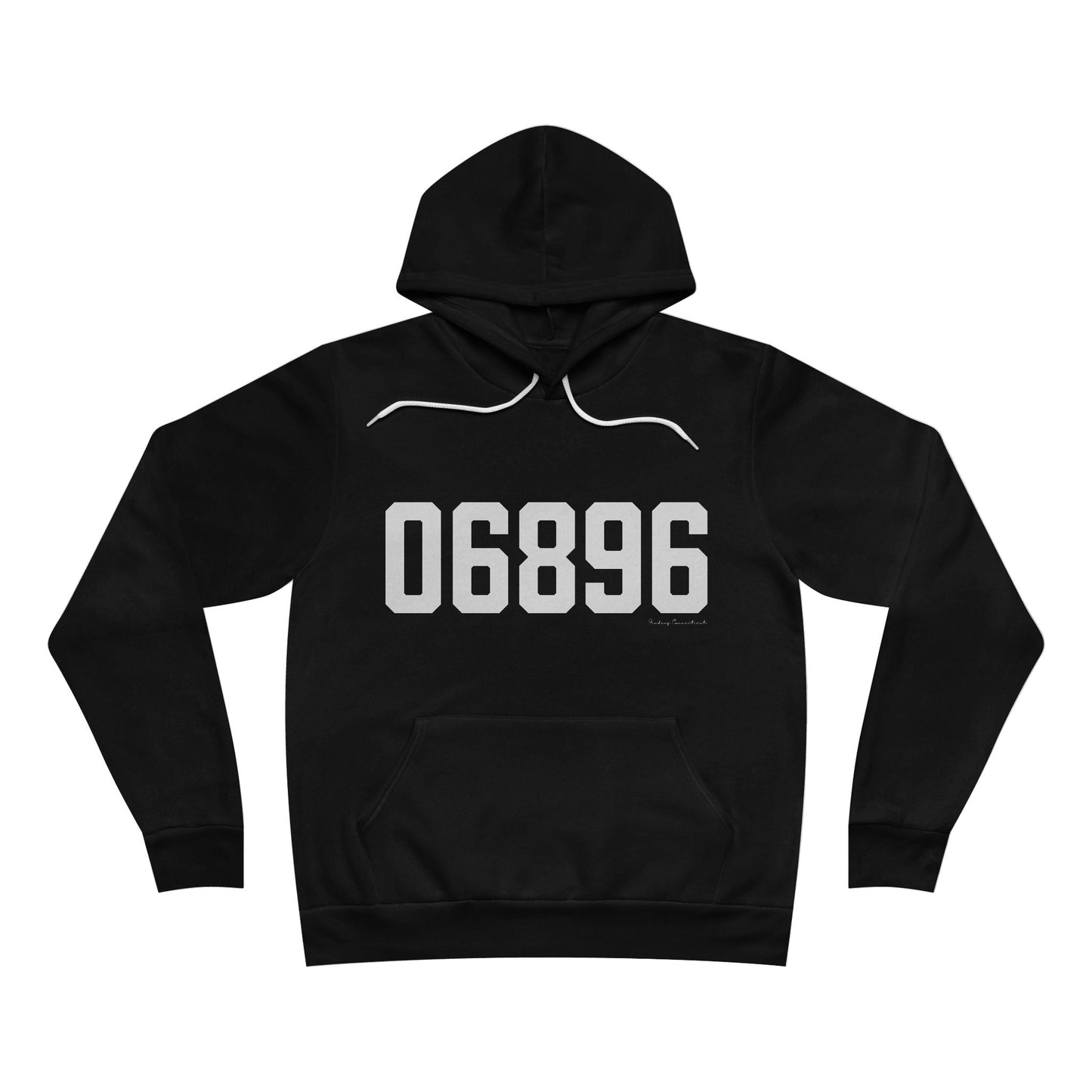 06896 Redding CT Zip Code Unisex Sponge Fleece Pullover Hoodie