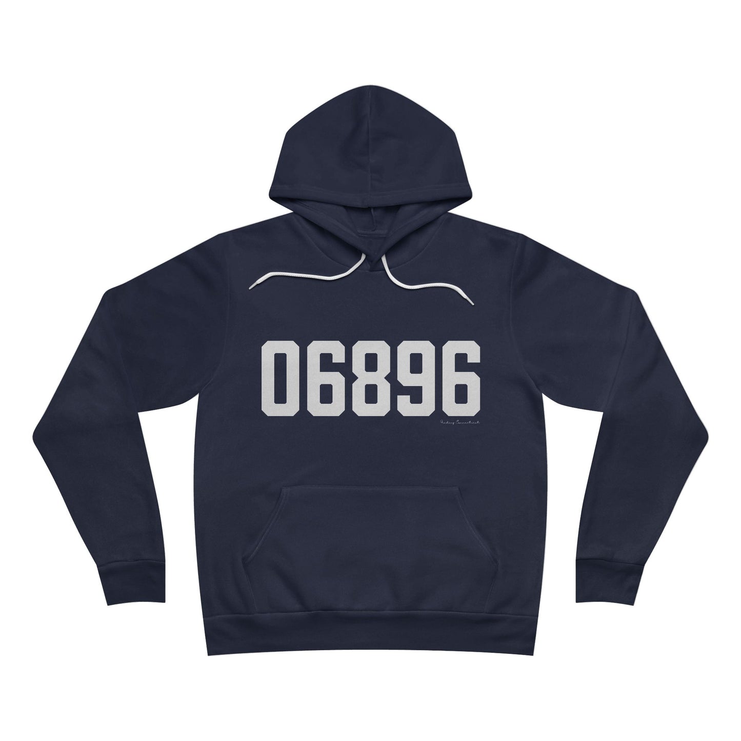 06896 Redding CT Zip Code Unisex Sponge Fleece Pullover Hoodie