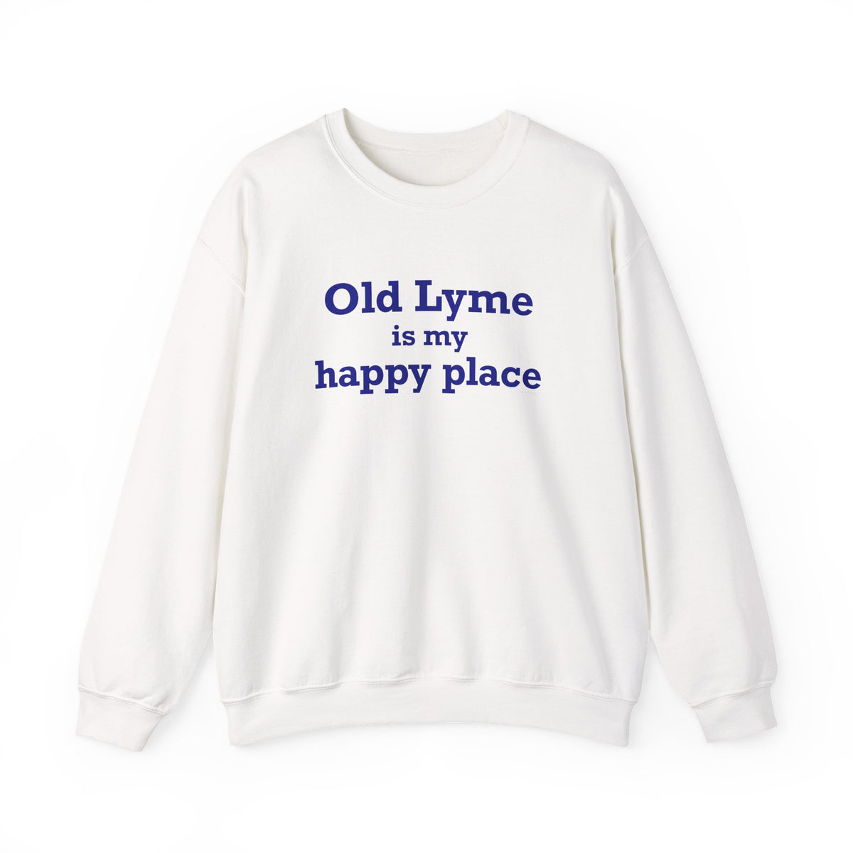 Old Lyme is My Happy Place Unisex Heavy Blend™ Crewneck Sweatshirt