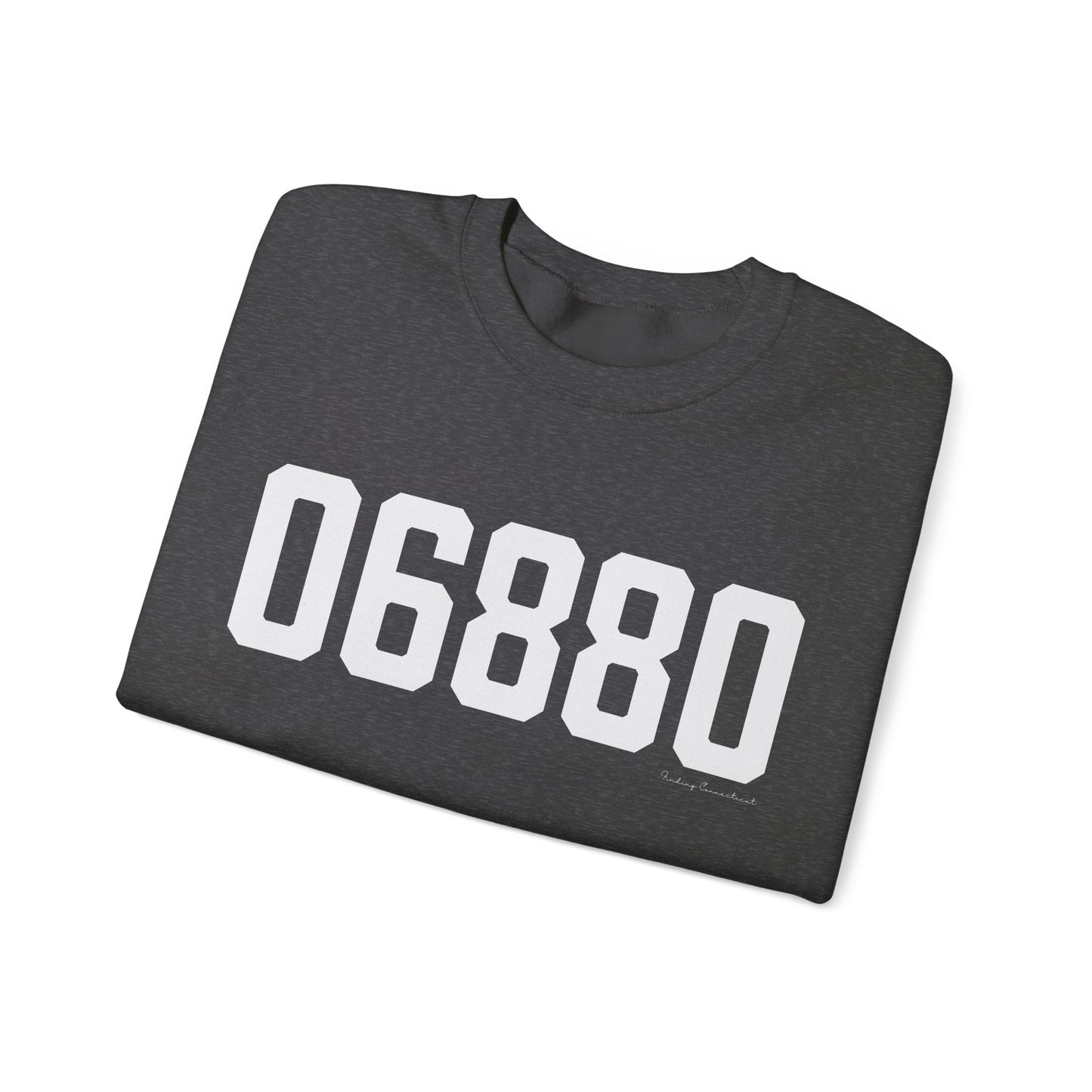 06880 Westport CT Zip Code Unisex Heavy Blend™ Crewneck Sweatshirt
