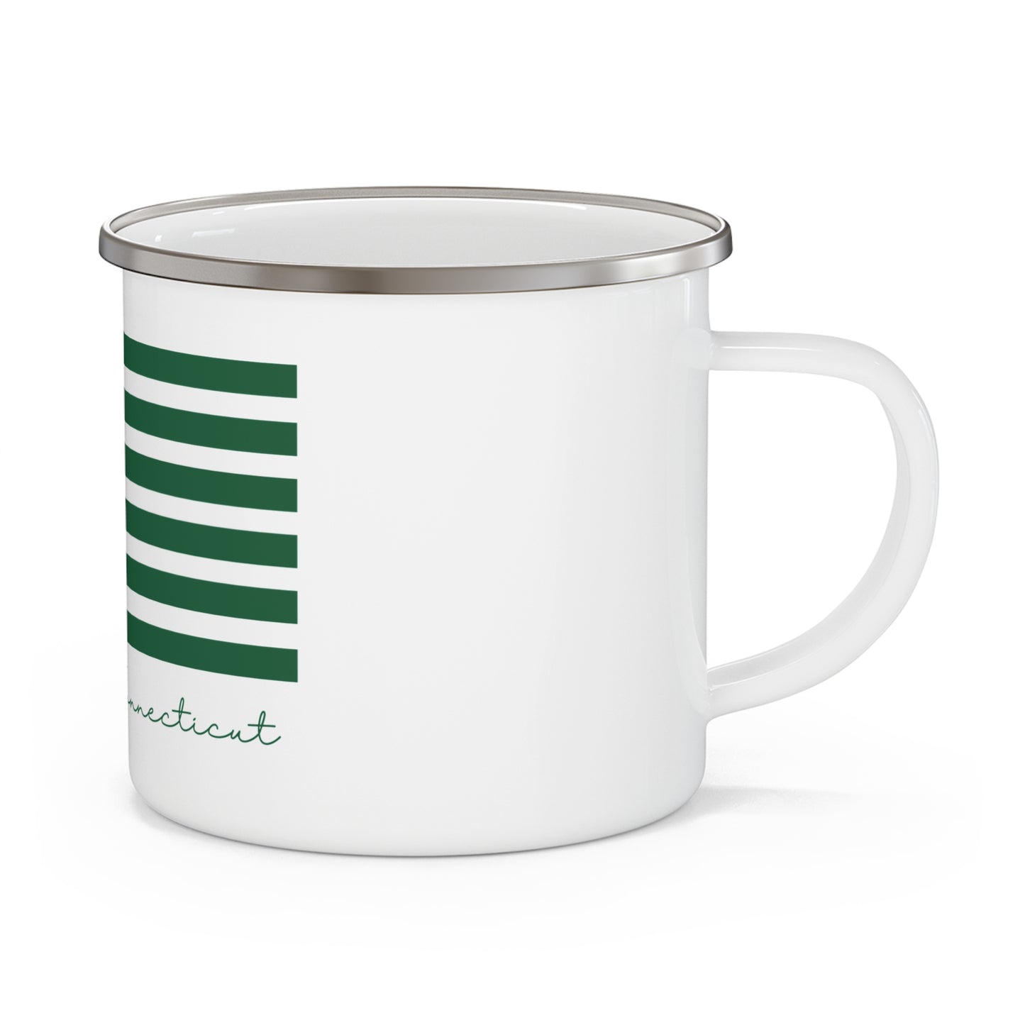 Glastonbury Connecticut St. Patrick’s Day Flag Enamel Camping Mug