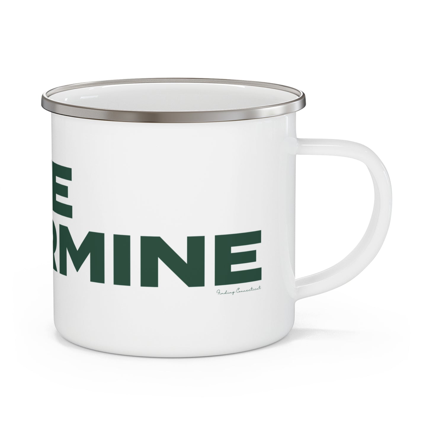 Love Silvermine Enamel Camping Mug