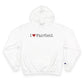 I Heart Fairfield. Champion Hoodie