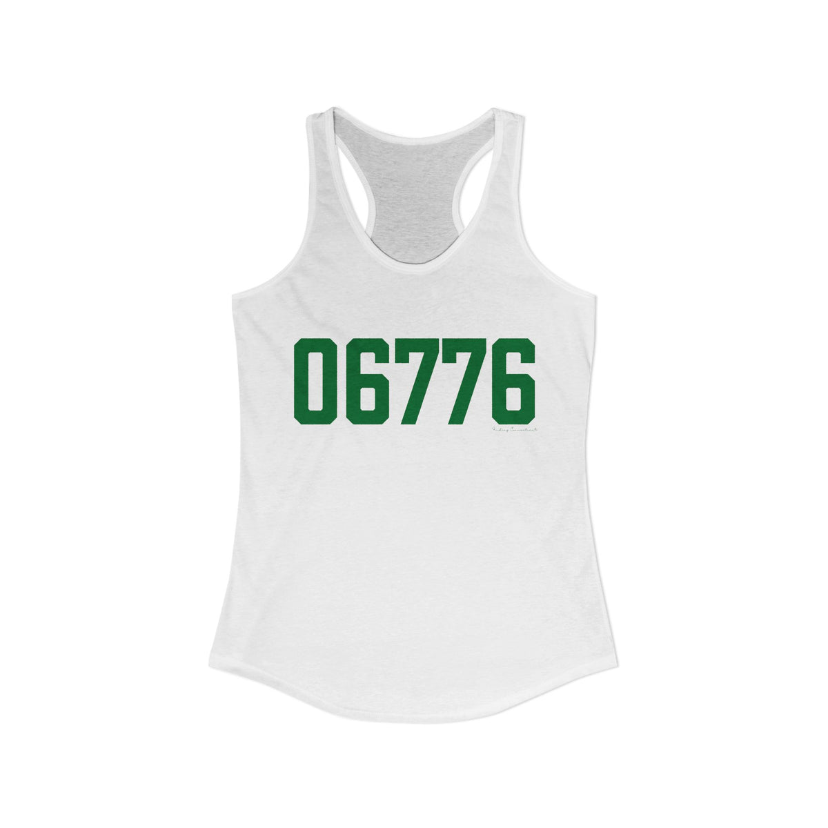 06776 New Milford Connecticut Zip Code Women's Ideal Racerback Tank Top