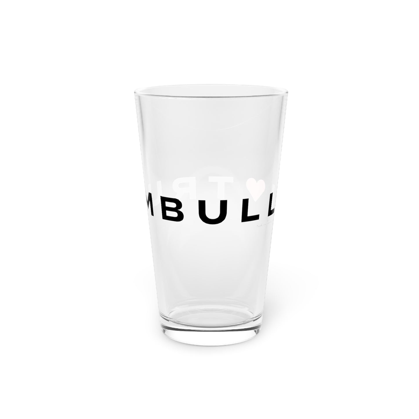 Trumbull Vision Pint Glass, 16oz
