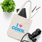 I Heart CONN. Organic Canvas Tote Bag
