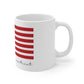 North Haven Connecticut Flag Mug 11oz