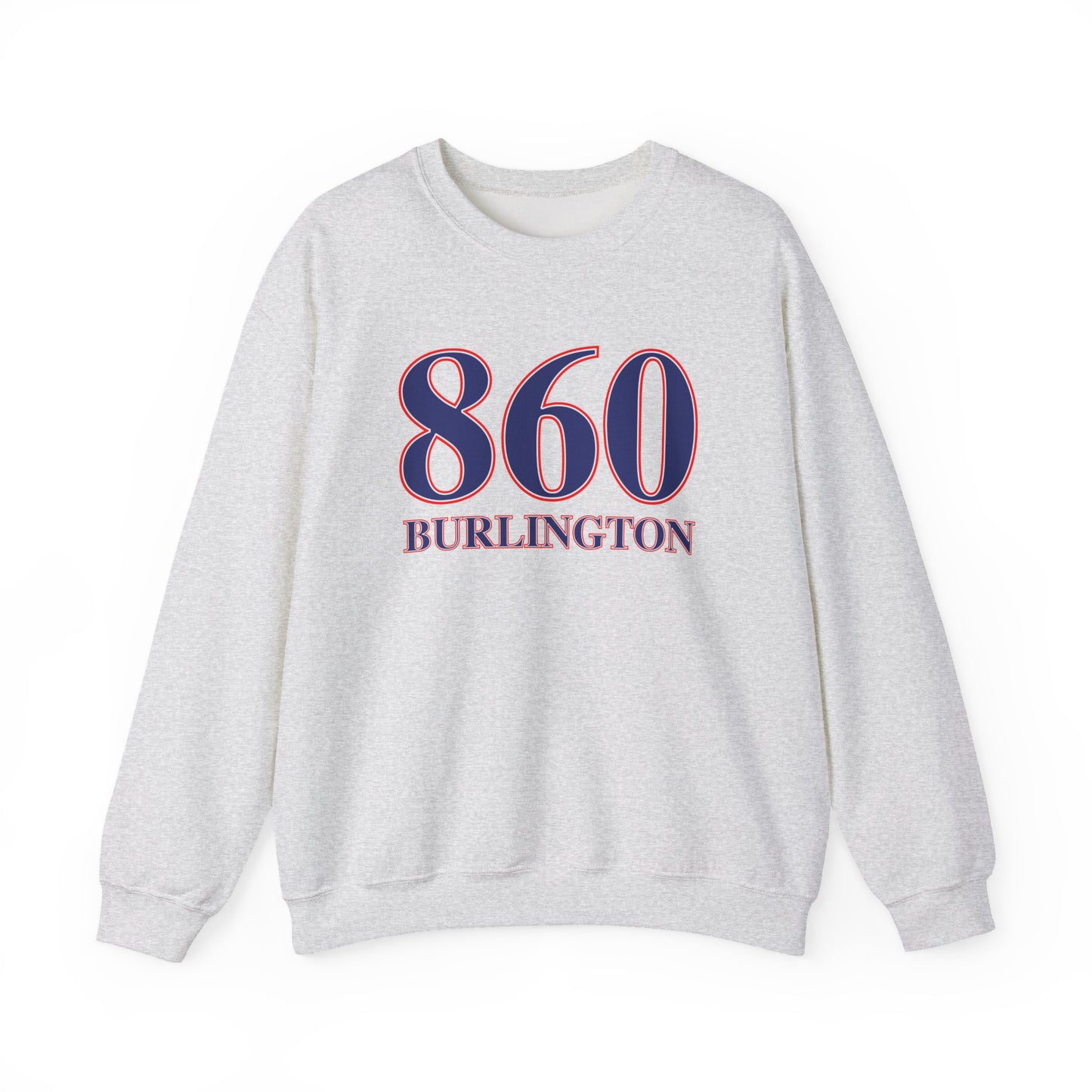 860 Willington Red White & Blue Unisex Heavy Blend™ Crewneck Sweatshirt