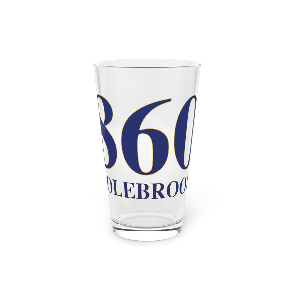 860 Colebrook Pint Glass, 16oz