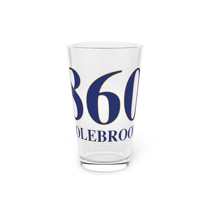 860 Colebrook Pint Glass, 16oz
