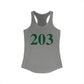203 Women's Ideal Racerback Tank Lucky Green – St. Patrick’s Day