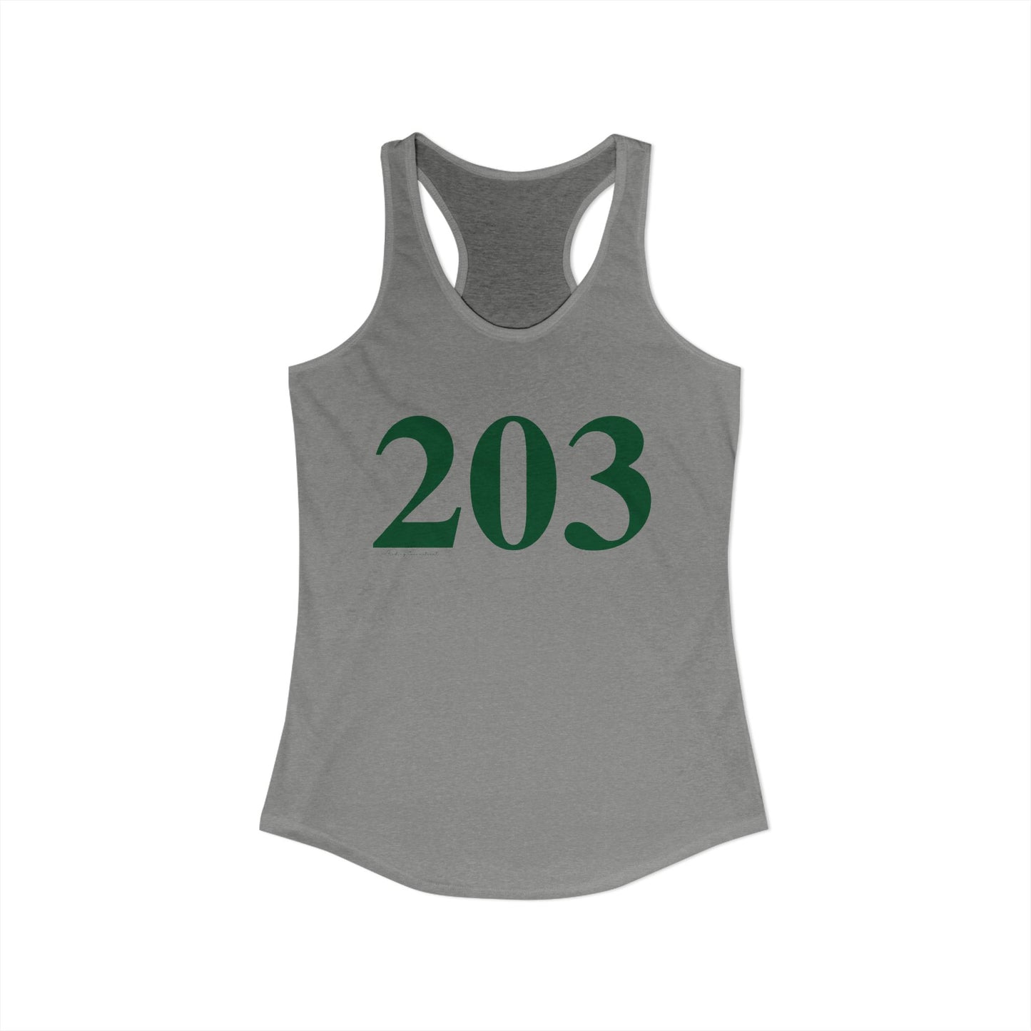 203 Women's Ideal Racerback Tank Lucky Green – St. Patrick’s Day
