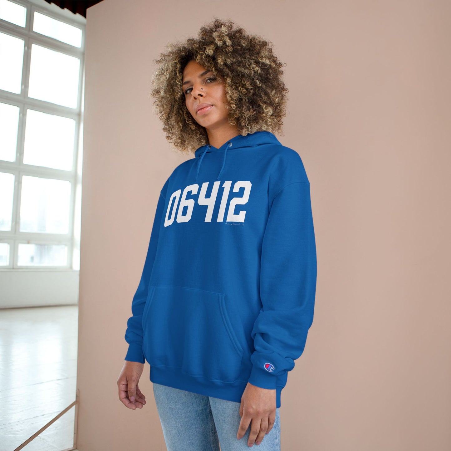 06412 Chester CT Zip Code Champion Hoodie