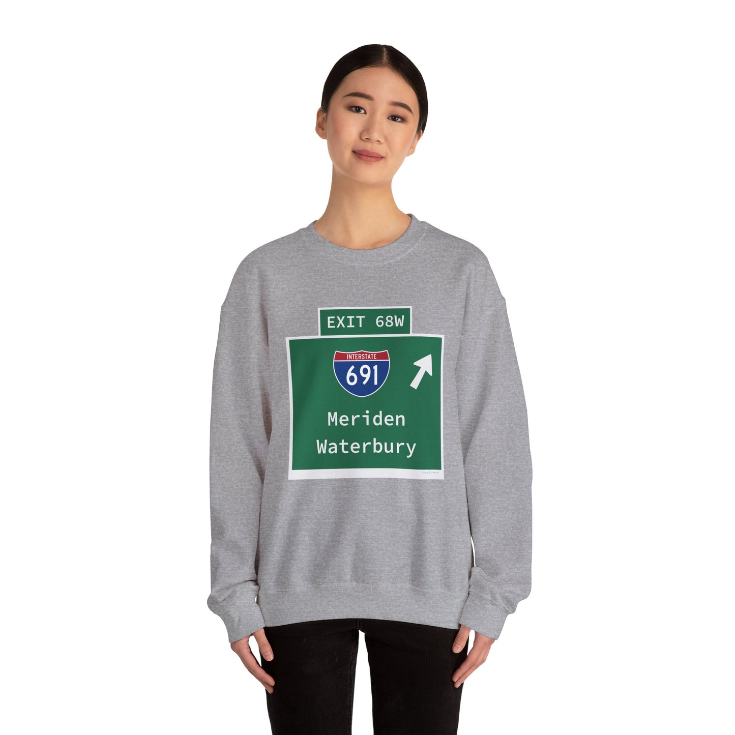 Vintage WCP Exit 68W Unisex Heavy Blend™ Crewneck Sweatshirt