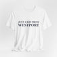 Just a kid from Westport Unisex Jersey Short Sleeve T-Shirt