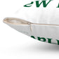 I Clover New Haven Spun Polyester Square Pillow