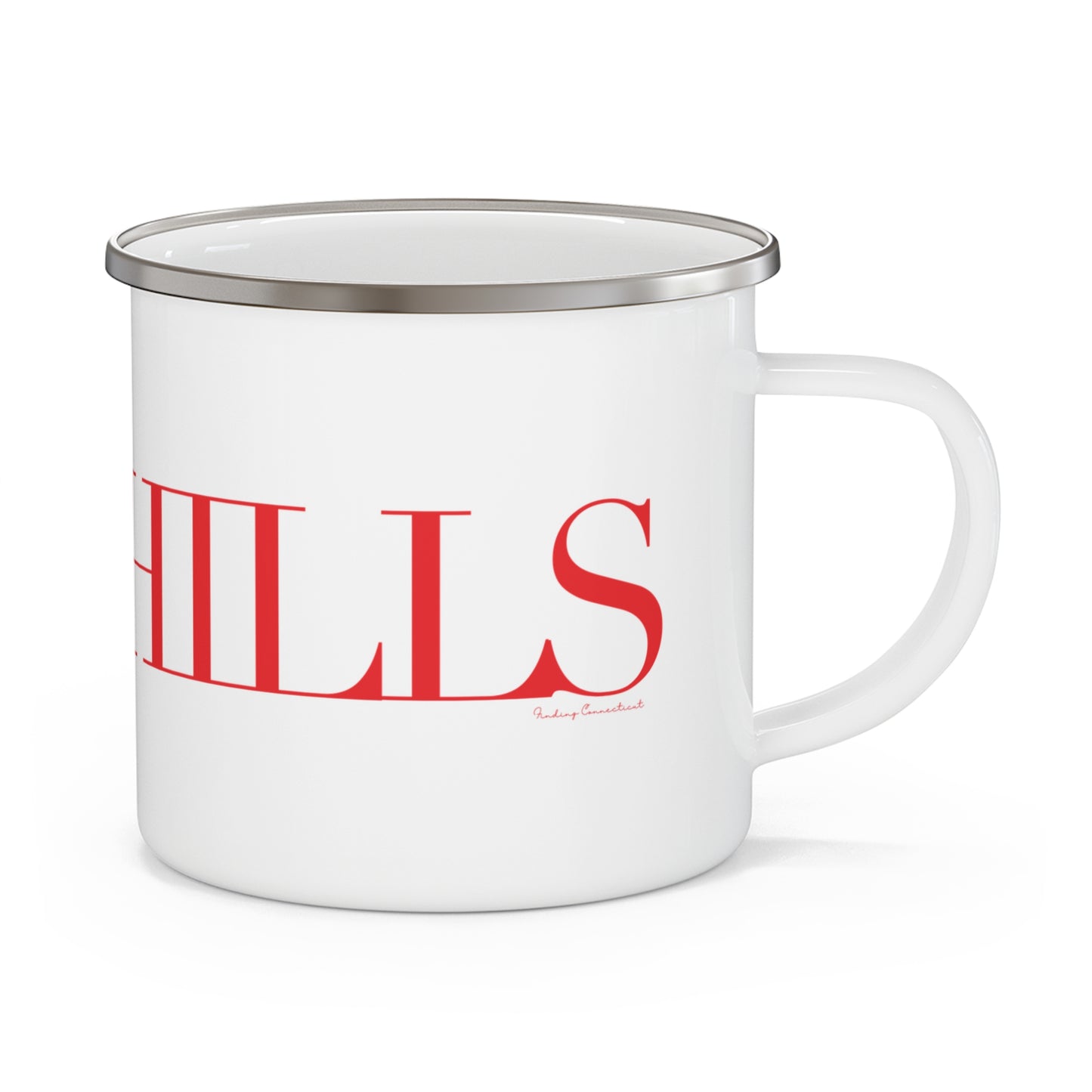 41 Tilt Lake Hills Enamel Camping Mug