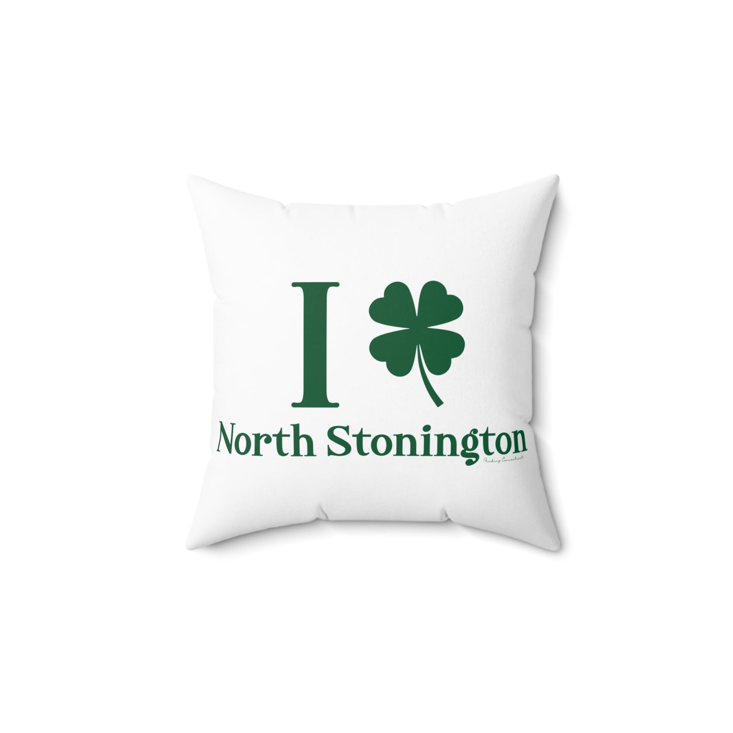 I Clover North Stonington Spun Polyester Square Pillow